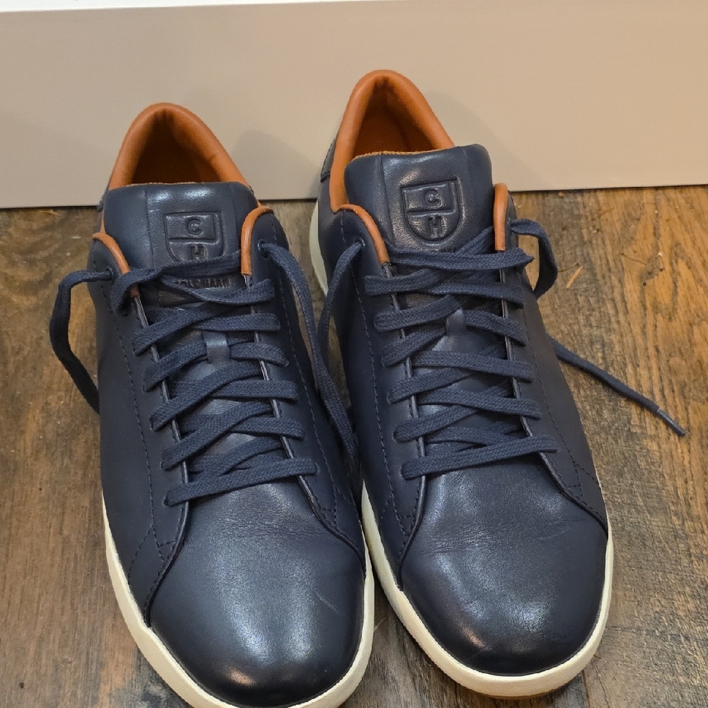 Cole Hahn Men's Navy Sneakers